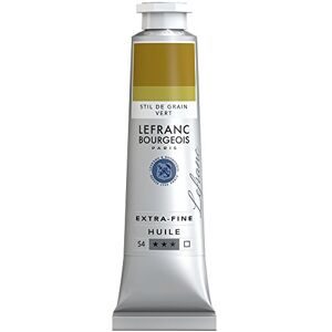 Lefranc Bourgeois Extra-Fine Oil Paint, Artists Quality, Stil De Grain Green, 40ml Tube Lefranc Bourgeois Extra-Fine Oil Paint, Artists Quality, Stil De Grain Green, 40ml Tube