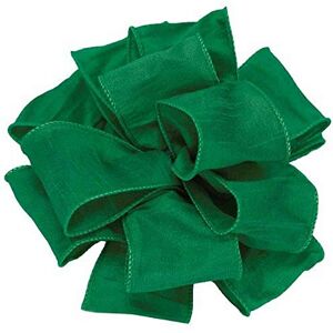 Offray Anisha Wired Edge Ribbon - Forest Green - 4 Inch by 10 Yard - Ribbon Offray Anisha Wired Edge Ribbon - Forest Green - 4 Inch by 10 Yard - Ribbon