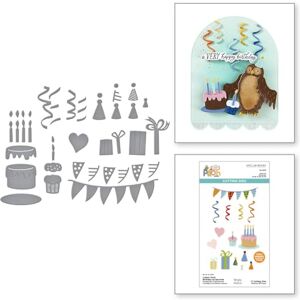Spellbinders Classic Pooh Birthday Accessories Etched Dies from The Say Cheese Classic Pooh Birthday Collection by Simple Stories Spellbinders Classic Pooh Birthday Accessories Etched Dies from The Say Cheese Classic Pooh Birthday Collection by Simple Stories