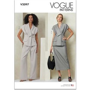 McCall's Vogue Paper Patterns V2097U5 Misses' Top, Skirt and Trousers U5 (16-18-20-22-24) McCall's Vogue Paper Patterns V2097U5 Misses' Top, Skirt and Trousers U5 (16-18-20-22-24)