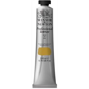 Winsor & Newton 200ml Professional Acrylic Colour Tube Gold Winsor & Newton 200ml Professional Acrylic Colour Tube Gold
