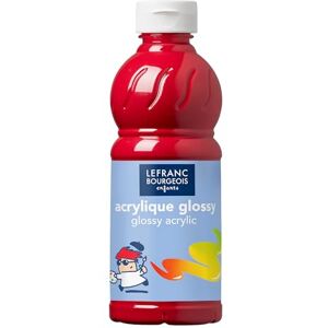 Lefranc Bourgeois 188296 Glossy Children's Acrylic Paint, Ready-to-Use Liquid Acrylic Paint, Glossy and Waterproof, Ideal on Paper, Cardboard, Wood, Plaster, Metal, Plastic, 500 ml Bottle Primary Lefranc Bourgeois 188296 Glossy Children's Acrylic Paint, Ready-to-Use Liquid Acrylic Paint, Glossy and Waterproof, Ideal on Paper, Cardboard, Wood, Plaster, Metal, Plastic, 500 ml Bottle Primary