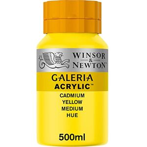 Winsor & Newton , Galeria Acrylic, Cadmium Yellow Medium Hue, 500ml Winsor & Newton , Galeria Acrylic, Cadmium Yellow Medium Hue, 500ml