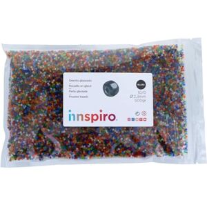INNSPIRO Round Glass Rock Icing Mix 2.3mm 10/0 500g INNSPIRO Round Glass Rock Icing Mix 2.3mm 10/0 500g
