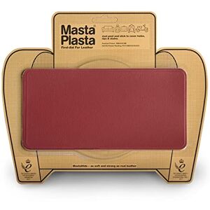 MastaPlasta Self-Adhesive Premium Leather Repair Patch Red 20cm x 10cm (8in x 4in). Your All-In-One Instant Upholstery-Quality Leather Repair Kit for Sofas, Car Interiors, Bags & DIY MastaPlasta Self-Adhesive Premium Leather Repair Patch Red 20cm x 10cm (8in x 4in). Your All-In-One Instant Upholstery-Quality Leather Repair Kit for Sofas, Car Interiors, Bags & DIY
