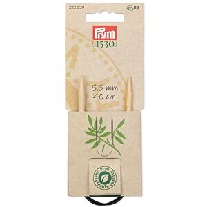 Prym Bamboo Needle, Natural, One Size Prym Bamboo Needle, Natural, One Size