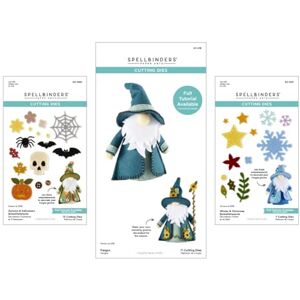 Spellbinders Fergus 3D Felt Decor Die Collection Bundle from The 3D Felt Décor Collection by Sandi Maciver Spellbinders Fergus 3D Felt Decor Die Collection Bundle from The 3D Felt Décor Collection by Sandi Maciver