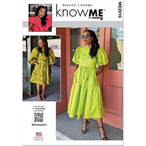 McCall's Know Me Sewing Pattern 2016 Women K5 (8-10-12-14-16) McCall's Know Me Sewing Pattern 2016 Women K5 (8-10-12-14-16)