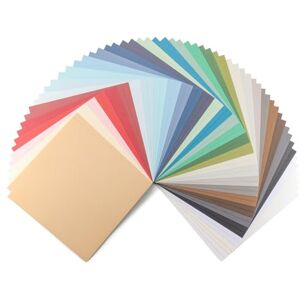 Creative Labs Florence Linen Cardstock 12 x 12 inches 30 Colours 60 Sheets of 250 GSM Coloured Paper Card Making Supplies for Scrapbooking and Other Crafts Creative Labs Florence Linen Cardstock 12 x 12 inches 30 Colours 60 Sheets of 250 GSM Coloured Paper Card Making Supplies for Scrapbooking and Other Crafts