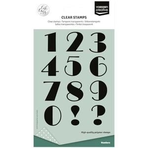 Creative Labs Clear Stamps 12 Pcs Numbers Scrapbooking, Stamping and Card Making Supplies for Crafting & Birthdays Creative Labs Clear Stamps 12 Pcs Numbers Scrapbooking, Stamping and Card Making Supplies for Crafting & Birthdays