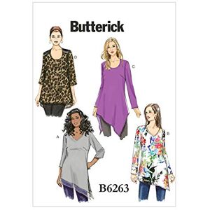 Butterick Patterns 6263 RR Sizes 18W/20W/22W/24W Women's Tunic Butterick Patterns 6263 RR Sizes 18W/20W/22W/24W Women's Tunic
