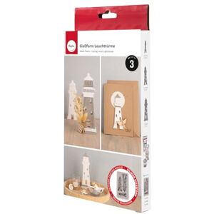 Rayher Silicone mould Lighthouses, 14.5x26x2cm, 3 shapes, box 1pc, 36177000 Rayher Silicone mould Lighthouses, 14.5x26x2cm, 3 shapes, box 1pc, 36177000