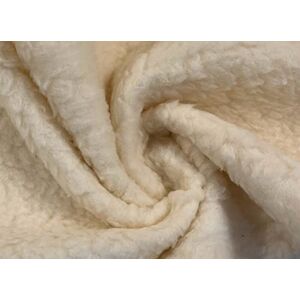CRS Fur Fabrics 100% Lambs Wool Sherpa Fleece Sheepskin Fabric Material Cream, 1Mtr 100cmx150cm CRS Fur Fabrics 100% Lambs Wool Sherpa Fleece Sheepskin Fabric Material Cream, 1Mtr 100cmx150cm