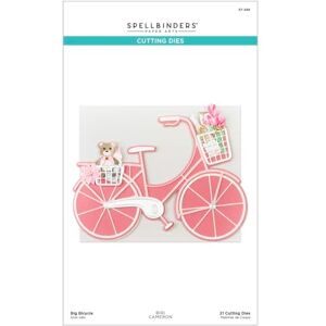 Spellbinders S7-246 Big Bicycle Etched Dies from The Bibi's Cats and Pugs Collection by Bibi Cameron Spellbinders S7-246 Big Bicycle Etched Dies from The Bibi's Cats and Pugs Collection by Bibi Cameron