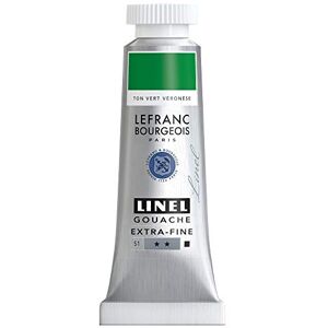 Lefranc Bourgeois Lefranc & Bourgeois Gouache Paint, Veronia Green Colour, 14ml Tube-Gouachefarbe Lefranc Bourgeois Lefranc & Bourgeois Gouache Paint, Veronia Green Colour, 14ml Tube-Gouachefarbe