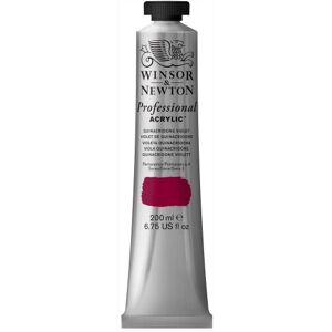 Winsor & Newton 2337550 200ml Professional Acrylic Colour Tube Quinacridone Violet Winsor & Newton 2337550 200ml Professional Acrylic Colour Tube Quinacridone Violet