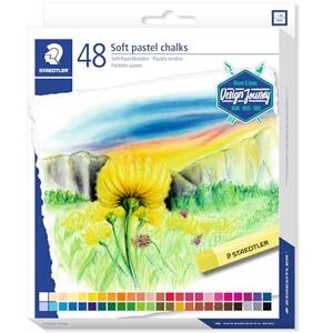 Staedtler karat soft pastel chalks box set of 48 assorted artists colours Staedtler karat soft pastel chalks box set of 48 assorted artists colours