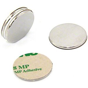 FIRST4MAGNETS N42 Neodymium Adhesive Magnet for Arts, Crafts, Model Making, DIY, Hobbies and Packaging 25mm dia x 2mm thick 3.5kg Pull South Pack of 4 FIRST4MAGNETS N42 Neodymium Adhesive Magnet for Arts, Crafts, Model Making, DIY, Hobbies and Packaging 25mm dia x 2mm thick 3.5kg Pull South Pack of 4