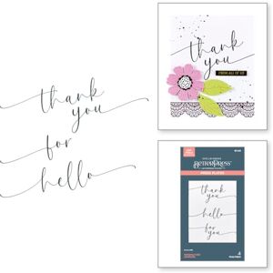 Spellbinders Sweeping Script Sentiments Press Plates from The Vivid Expressions Collection Spellbinders Sweeping Script Sentiments Press Plates from The Vivid Expressions Collection