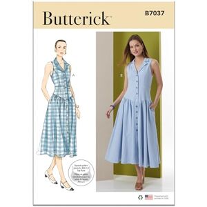 Butterick Sewing Pattern B7037K5 Misses' Dress K5 (8-10-12-14-16) Butterick Sewing Pattern B7037K5 Misses' Dress K5 (8-10-12-14-16)