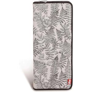 Prym Knitting Needle Zippered Case, Monochrome Leaves Prym Knitting Needle Zippered Case, Monochrome Leaves
