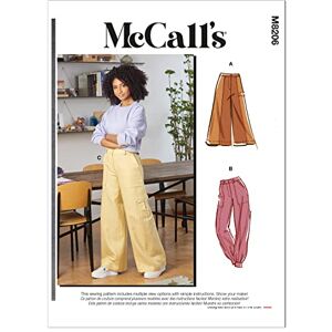 McCall's Sewing Pattern M8206F5 F5 (16-18-20-22-24) Misses' Pants McCall's Sewing Pattern M8206F5 F5 (16-18-20-22-24) Misses' Pants