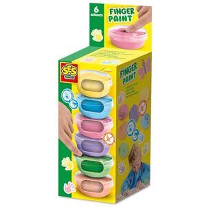Creative Labs 00397 Pastel Finger Paint Set 6 Soft Colours x 45ml Washable and Gluten-Free Paints for Kids Aged 2+ Includes Pastel Orange, Blue, Pink, Green, Yellow, and Lilac Creative Labs 00397 Pastel Finger Paint Set 6 Soft Colours x 45ml Washable and Gluten-Free Paints for Kids Aged 2+ Includes Pastel Orange, Blue, Pink, Green, Yellow, and Lilac