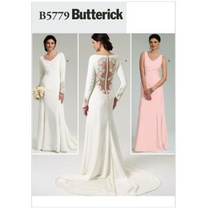 Butterick Patterns B5779 Size AX5 4-6-8-10-12 Misses' Dress, Pack of 1, White Butterick Patterns B5779 Size AX5 4-6-8-10-12 Misses' Dress, Pack of 1, White