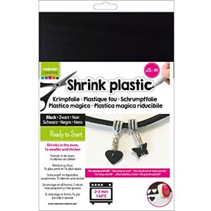 Creative Labs Shrink Plastic, 25 Sheets, 21 x 30 cm, Fun Arts and Crafts Projects for All Ages Creative Labs Shrink Plastic, 25 Sheets, 21 x 30 cm, Fun Arts and Crafts Projects for All Ages