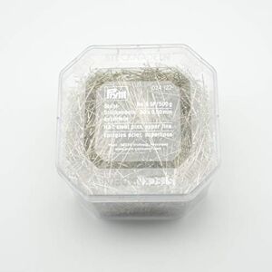 Prym Head Pins, Alloy Steel, Silver, 30 x 0,5mm Prym Head Pins, Alloy Steel, Silver, 30 x 0,5mm