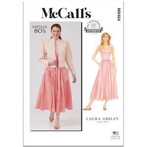 McCall's MCCALLS M8464K5 Misses' and Miss Petite Lined Jacket and Dress by Laura Ashley K5 (8-10-12-14-16) McCall's MCCALLS M8464K5 Misses' and Miss Petite Lined Jacket and Dress by Laura Ashley K5 (8-10-12-14-16)