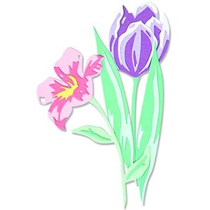 Sizzix Thinlits Die Set 11PK Layered Spring Flowers by Lisa Jones, 665812, Multicolor, One Size Sizzix Thinlits Die Set 11PK Layered Spring Flowers by Lisa Jones, 665812, Multicolor, One Size