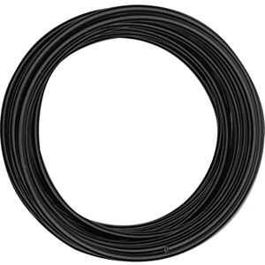 Creative Labs Aluminium Craft Wire 32.8 ft (10 m) x 0.16" (4 mm) Black Flexible Metallic Wire for Crafting, Flower Arranging, Jewellery Making and Modelling Creative Labs Aluminium Craft Wire 32.8 ft (10 m) x 0.16" (4 mm) Black Flexible Metallic Wire for Crafting, Flower Arranging, Jewellery Making and Modelling