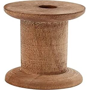 Creativ 100263 30 mm Core 10-Piece Wooden Spool 70 mm Hole Size 10 mm, Brown Creativ 100263 30 mm Core 10-Piece Wooden Spool 70 mm Hole Size 10 mm, Brown