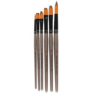 Mont Marte Gallery Series Brush Set - Synthetic, Acrylic, 6 pcs Mont Marte Gallery Series Brush Set - Synthetic, Acrylic, 6 pcs