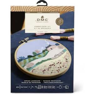 DMC Spring Landscape (18.5cm) Cross Stitch Embroidery Kit 1 Set DMC Spring Landscape (18.5cm) Cross Stitch Embroidery Kit 1 Set