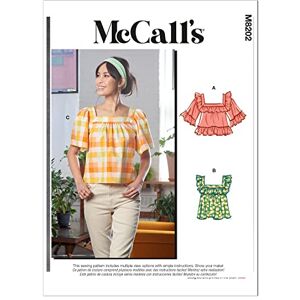 McCall's McCalls Sewing Pattern M8202ZZ ZZ (L-XL-XXL) Misses' Tops, Multi Colour McCall's McCalls Sewing Pattern M8202ZZ ZZ (L-XL-XXL) Misses' Tops, Multi Colour