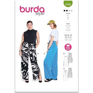 Burda Style Sewing Pattern B5743 Misses' Trousers Burda Style Sewing Pattern B5743 Misses' Trousers