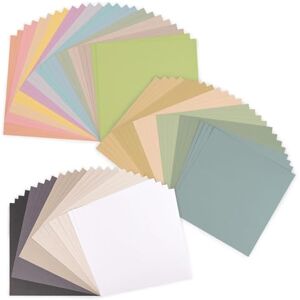 Creative Labs Florence Coloured Card Craft Card 30.5 x 30.5 cm Craft Paper Set Earth, Black and Pastel 3 Colours Scrapbook Paper for Card Crafts, Punching and Paper Crafts Craft Set with Texture Creative Labs Florence Coloured Card Craft Card 30.5 x 30.5 cm Craft Paper Set Earth, Black and Pastel 3 Colours Scrapbook Paper for Card Crafts, Punching and Paper Crafts Craft Set with Texture
