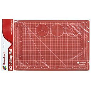 Humbrol AG9157A A3 Cutting Mat Large Self Healing Hobby Mat for Crafting, Modelling, Drawing, Sewing and Art Double-Sided Craft Board with Grid Pattern, Scale and Angle Markings Humbrol AG9157A A3 Cutting Mat Large Self Healing Hobby Mat for Crafting, Modelling, Drawing, Sewing and Art Double-Sided Craft Board with Grid Pattern, Scale and Angle Markings