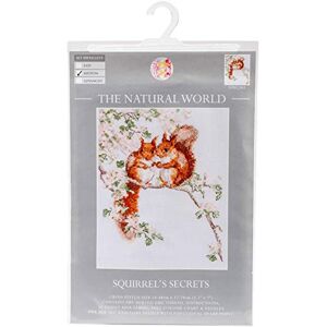 Creative Labs The Natural World Cross Stitch Kits Squirrel's Secrets, 31 x 18 x 1 cm Creative Labs The Natural World Cross Stitch Kits Squirrel's Secrets, 31 x 18 x 1 cm