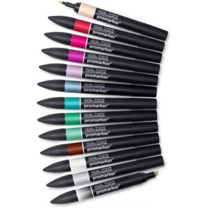 Winsor & Newton , Promarker, Manga Chibi, Set of 12+1 Blender, Alcohol Based Dual Tip Markers Winsor & Newton , Promarker, Manga Chibi, Set of 12+1 Blender, Alcohol Based Dual Tip Markers