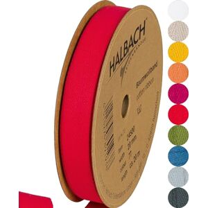 Halbach Seidenbänder 20mm x 20m Cotton Ribbon, 100% Cotton, Red, Solid, Classic, Suitable for All Occasions, Casual, DIY Craft, Decorative Ribbon Trim Halbach Seidenbänder 20mm x 20m Cotton Ribbon, 100% Cotton, Red, Solid, Classic, Suitable for All Occasions, Casual, DIY Craft, Decorative Ribbon Trim