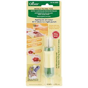 Clover Felting Needle Tool, Green, 1 Clover Felting Needle Tool, Green, 1