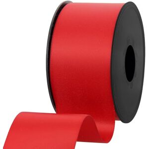 Les Petits Rubans 100% Polyester Double Sided Satin Ribbon for Weddings, Gift Wrapping, Floral Arrangements, Crafts, Cakes, Bows, Decorations, 50mm x 25m, Red Les Petits Rubans 100% Polyester Double Sided Satin Ribbon for Weddings, Gift Wrapping, Floral Arrangements, Crafts, Cakes, Bows, Decorations, 50mm x 25m, Red