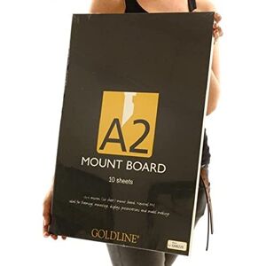 Clairefontaine Ref GMB2/ASTDZ Goldline Mount Board (Pack of 10) A2 Sized, Acid Free, pH Neutral, 1.25mm Thick, 750gsm Assorted Dark Colours Suitable for Model-Making & Framing Clairefontaine Ref GMB2/ASTDZ Goldline Mount Board (Pack of 10) A2 Sized, Acid Free, pH Neutral, 1.25mm Thick, 750gsm Assorted Dark Colours Suitable for Model-Making & Framing