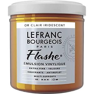 Lefranc Bourgeois Emulsion, Acrylic, Vinyl Paint, Light Gold Iridescent, 1 stück (1er Pack) Lefranc Bourgeois Emulsion, Acrylic, Vinyl Paint, Light Gold Iridescent, 1 stück (1er Pack)
