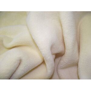 CRS Fur Fabrics Quality Anti Pil Polar Fleece Fabric Material Ivory Cream, 1Mtr 150cmx100cm CRS Fur Fabrics Quality Anti Pil Polar Fleece Fabric Material Ivory Cream, 1Mtr 150cmx100cm