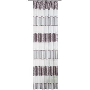Home Fashion Grey Decorative Fabric - 175x140cm - Horizontal Stripes Home Fashion Grey Decorative Fabric - 175x140cm - Horizontal Stripes