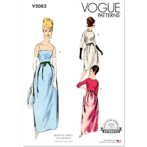 Vogue Patterns Vogue Sewing Pattern V2082B5 Misses' Dress and Bolero B5(8-10-12-14-16) Vogue Patterns Vogue Sewing Pattern V2082B5 Misses' Dress and Bolero B5(8-10-12-14-16)